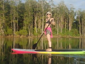 Kayak en el manglar, Pacífico Sur, Costa Rica photo